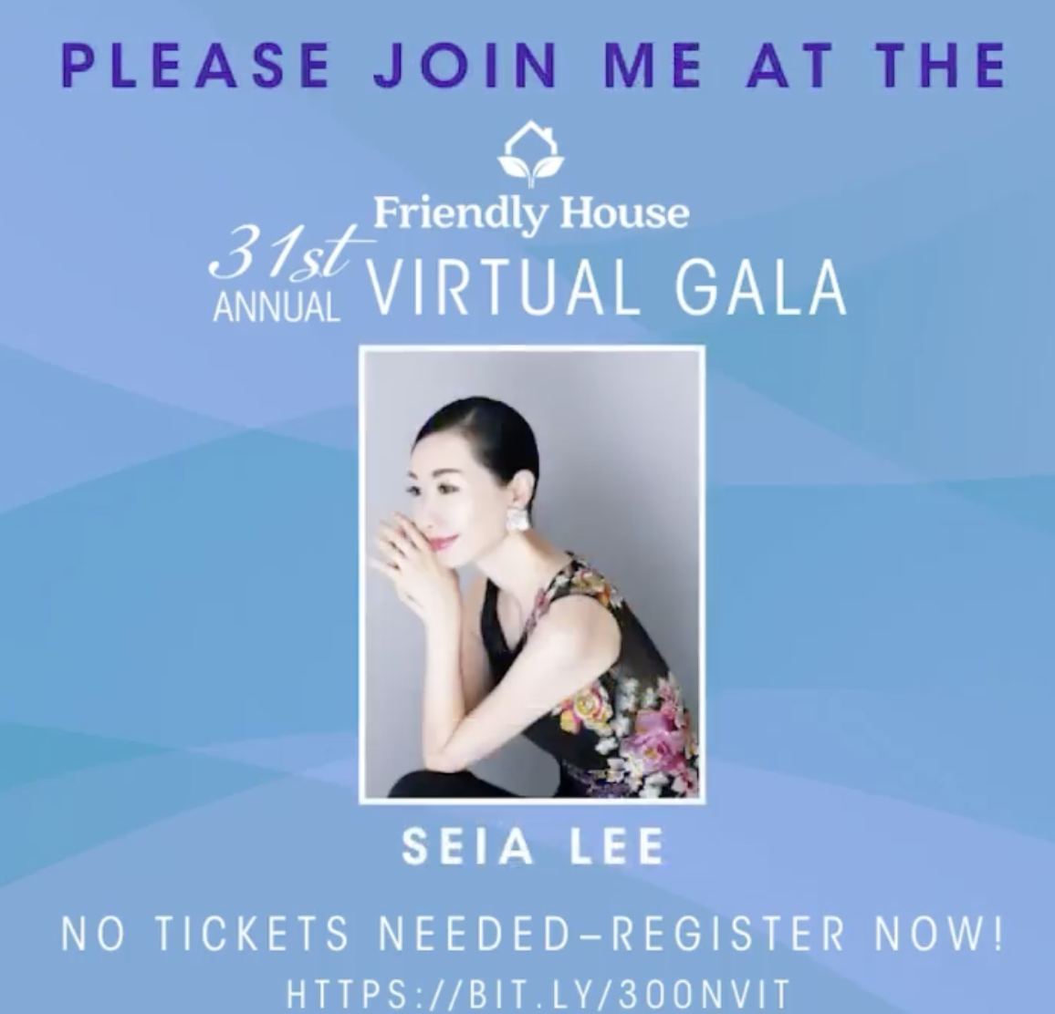 미국 Los Angeles Friendly house virtual gala covid자선 행사 게스트 싱어